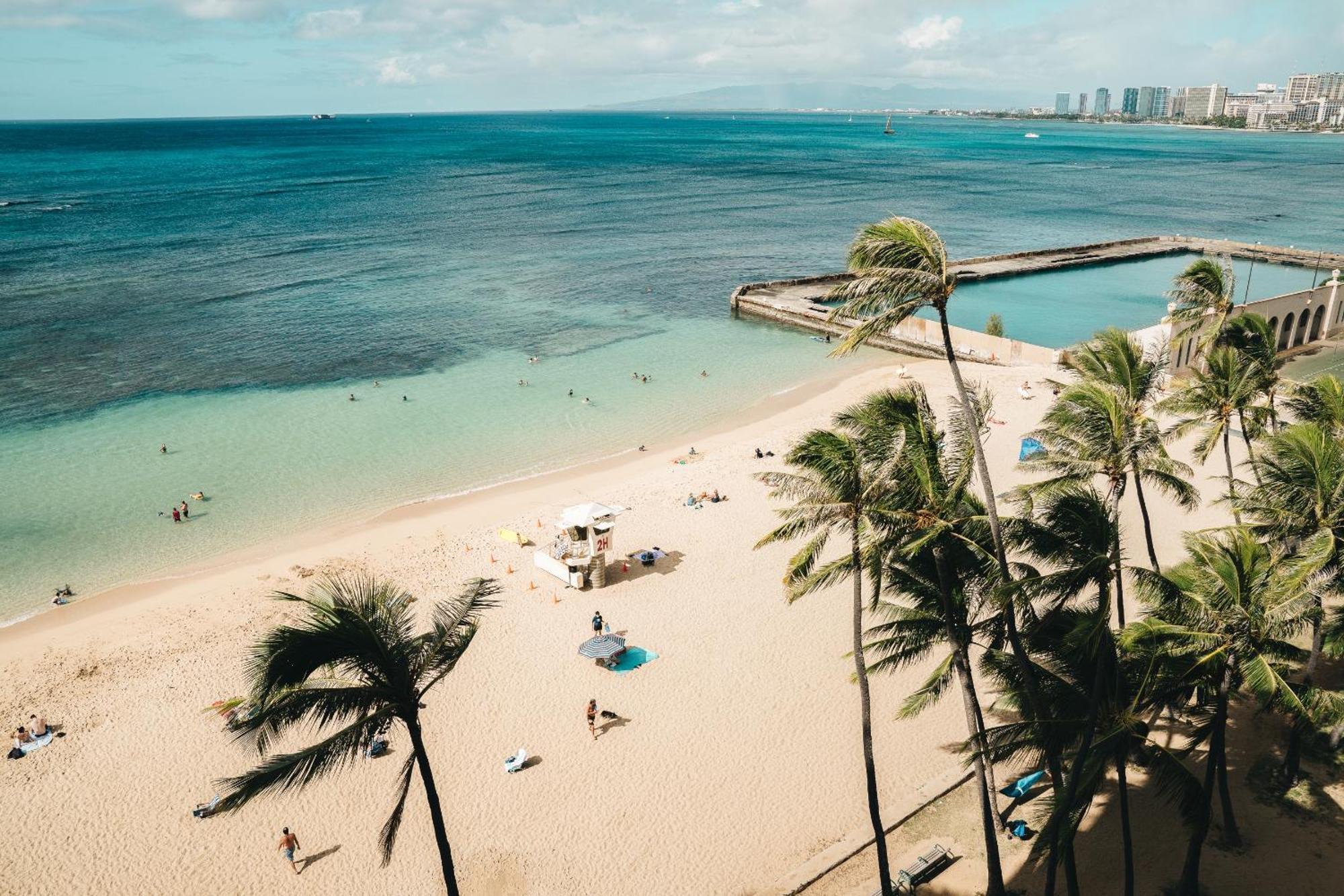 Kaimana Beach Hotel Honolulu Esterno foto